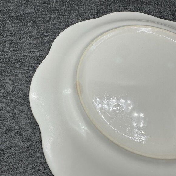 Pfaltzgraff CLOVERHILL FLORAL 8 3/4" Salad Plate Scalloped Edge USA Discontinued - Picture 4 of 8